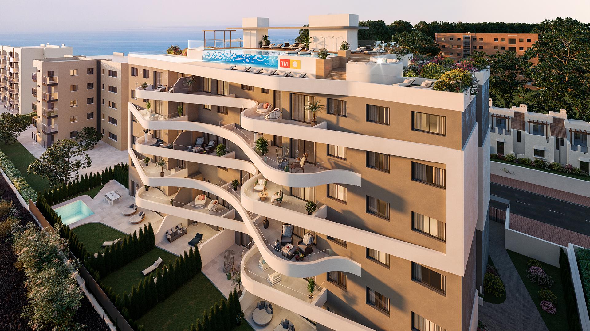 2 Schlafzimmer Apartment mit Terrasse In Punta Prima - Orihuela Costa - Neubau in Medvilla Spanje