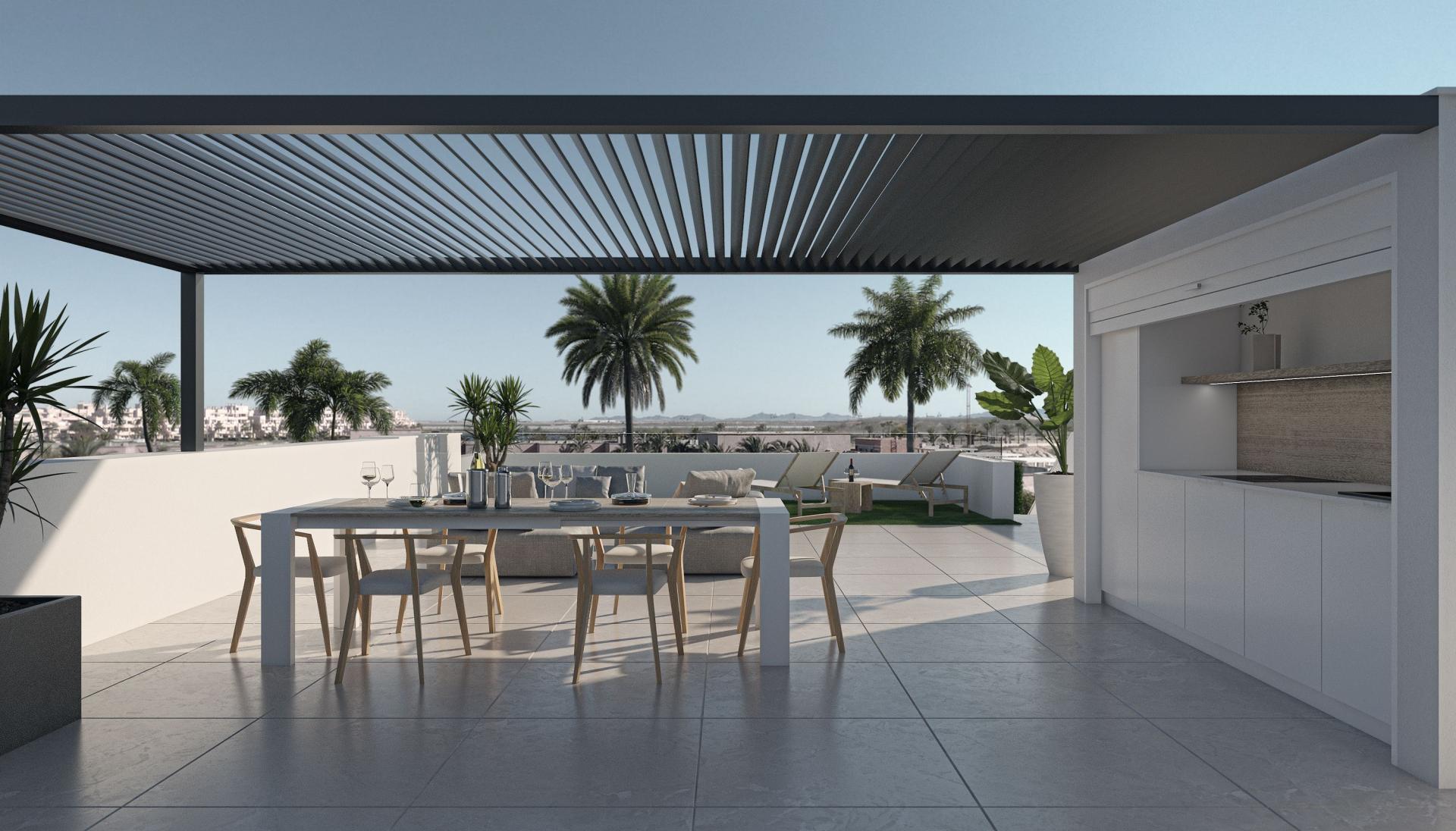 2 Schlafzimmer Wohnung mit Dachterrasse In Condado de Alhama - Neubau in Medvilla Spanje