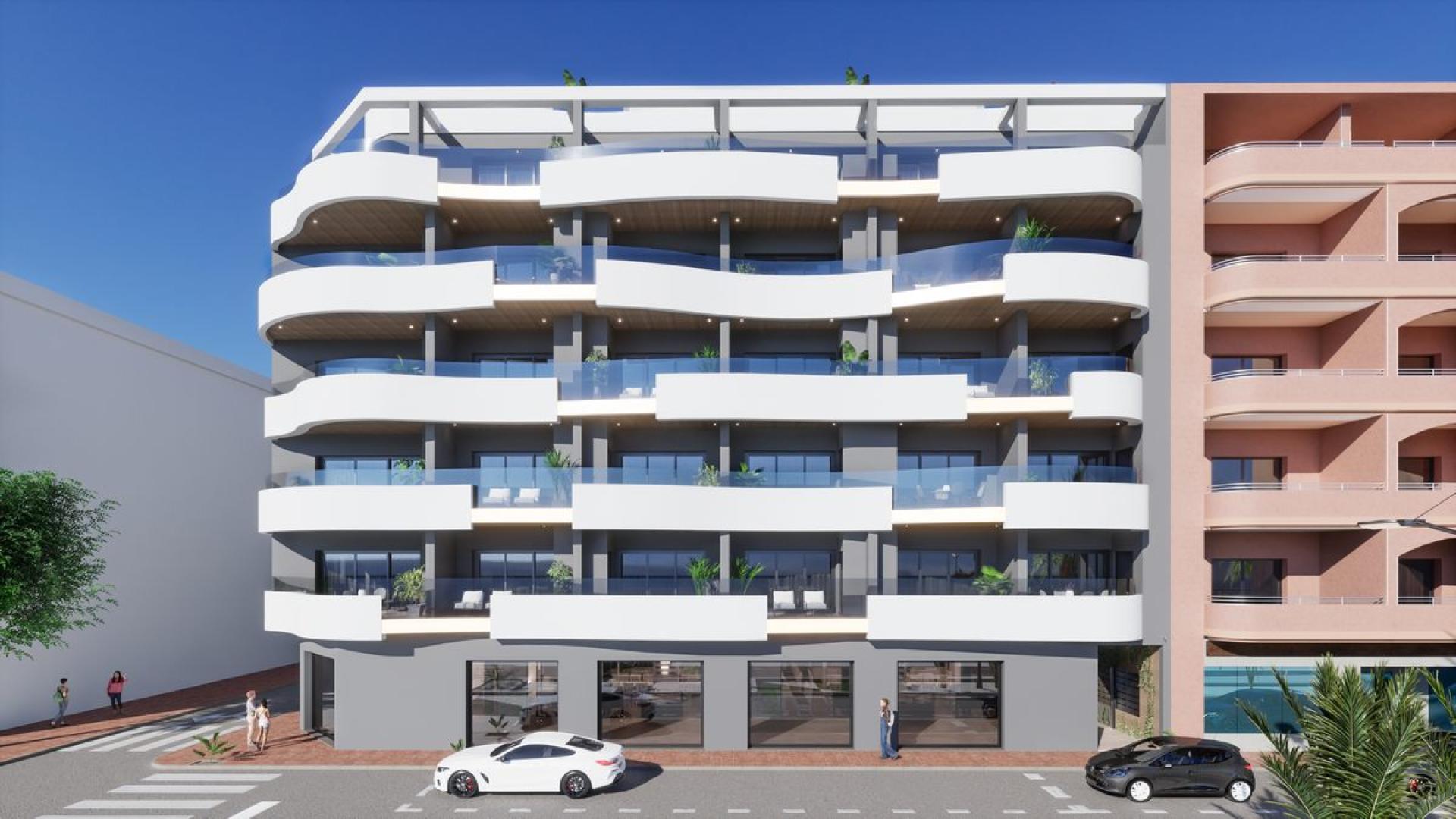 3 Schlafzimmer Wohnung mit Dachterrasse In Torrevieja - Neubau in Medvilla Spanje