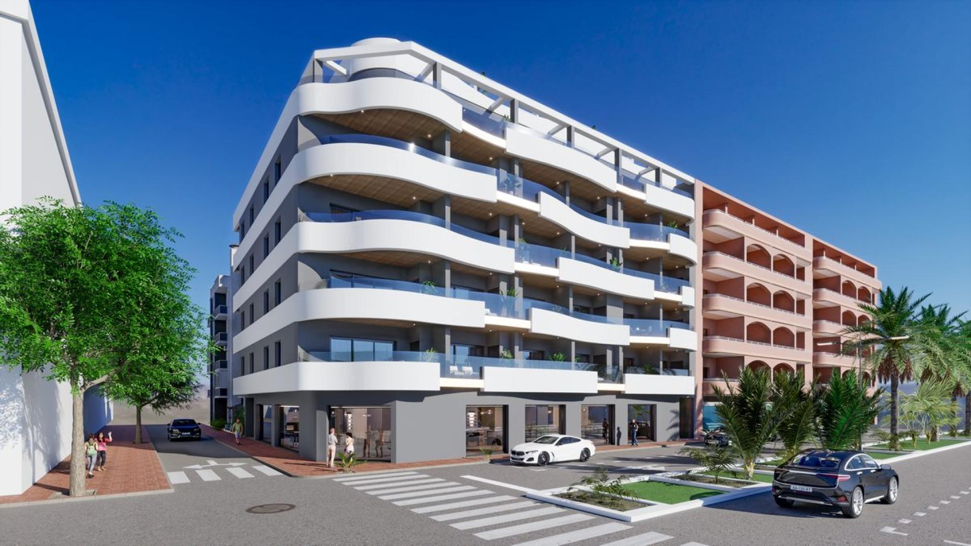 3 Schlafzimmer Wohnung mit Dachterrasse In Torrevieja - Neubau in Medvilla Spanje