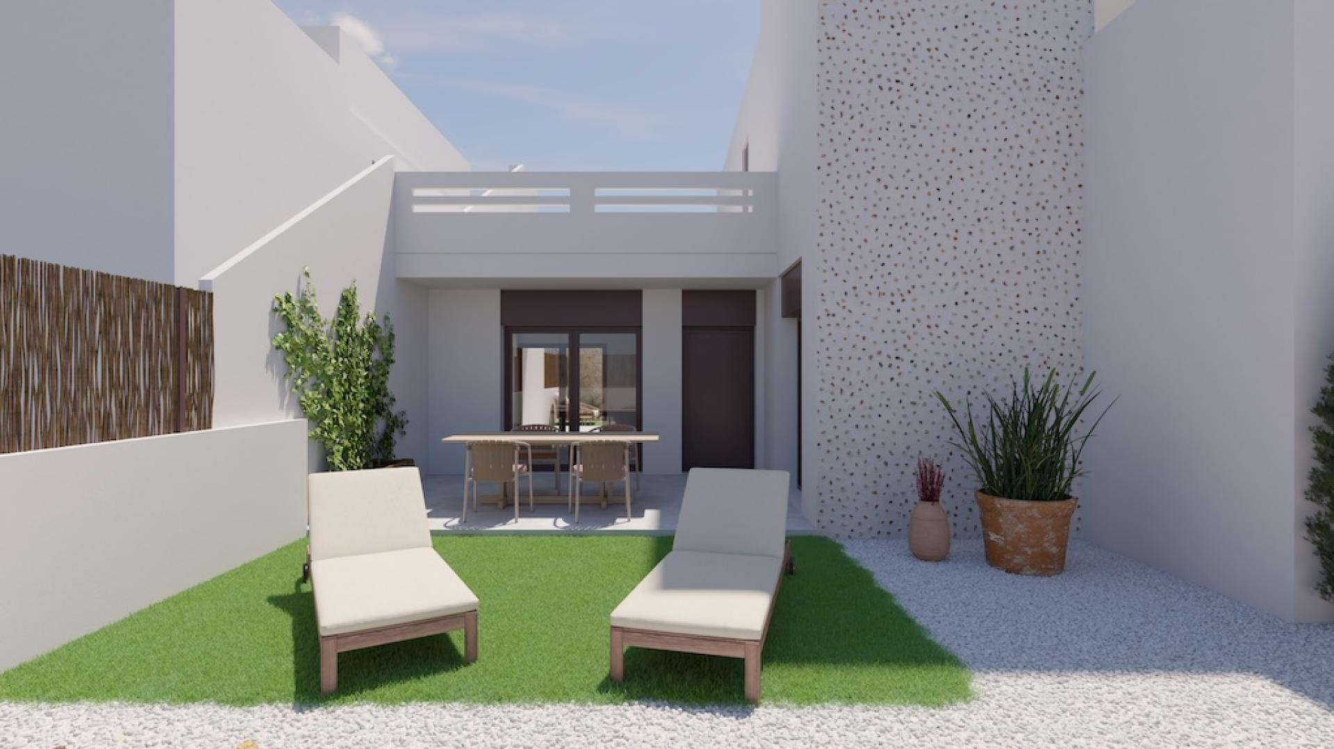 2 Schlafzimmer Wohnung mit Garten In Algorfa - Neubau in Medvilla Spanje