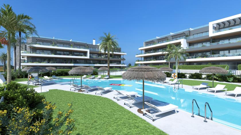 2 slaapkamer Appartement met tuin in Torrevieja