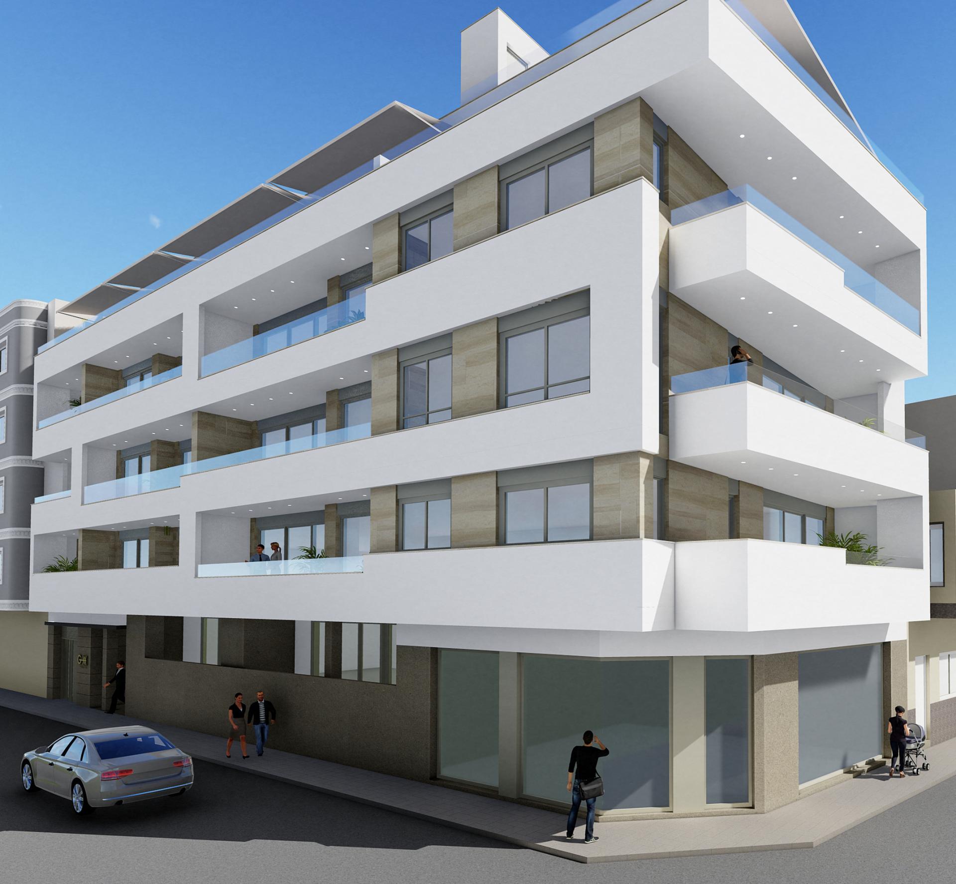 1 Schlafzimmer Apartment mit Terrasse In Torrevieja - Neubau in Medvilla Spanje