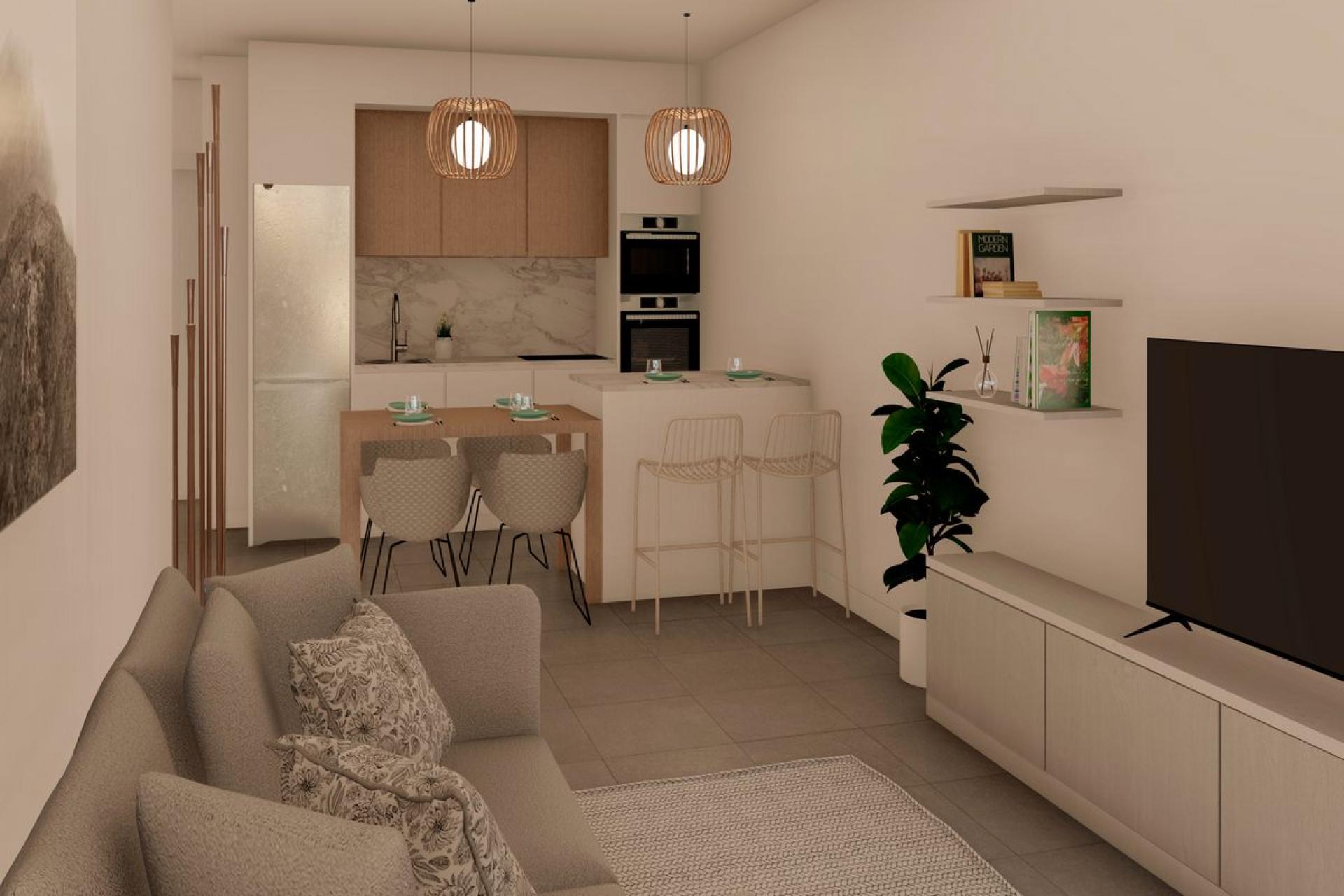 2 !bedroom Wohnung mit Dachterrasse ! EN Roldán in Medvilla Spanje