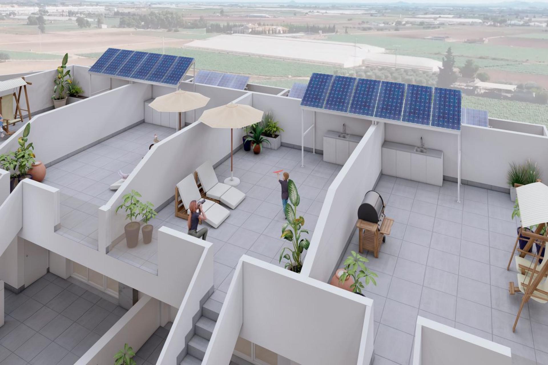 2 !bedroom Wohnung mit Dachterrasse ! EN Roldán in Medvilla Spanje