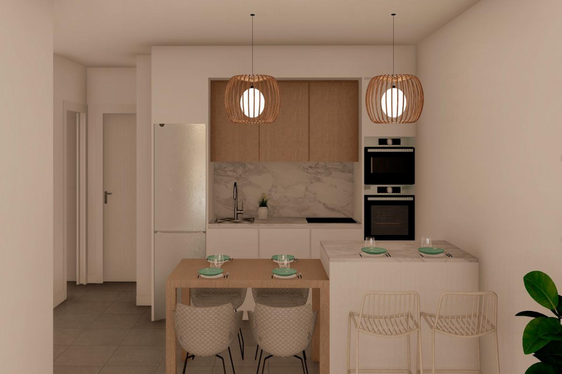2 !bedroom Wohnung mit Dachterrasse ! EN Roldán in Medvilla Spanje