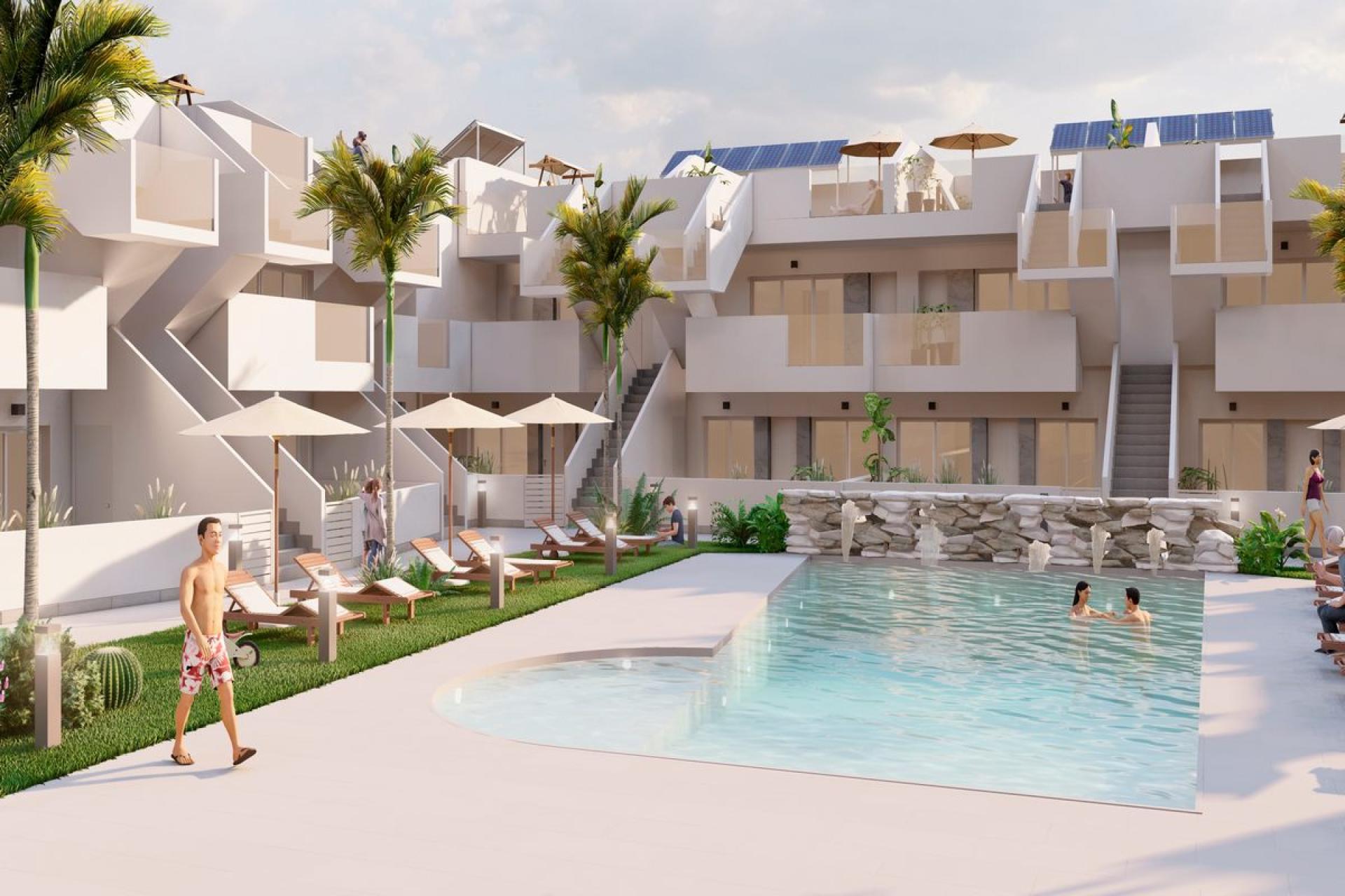 2 !bedroom Wohnung mit Dachterrasse ! EN Roldán in Medvilla Spanje