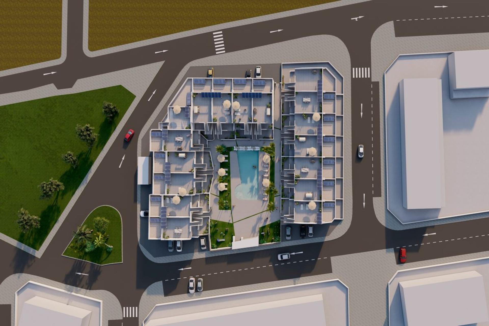 2 !bedroom Wohnung mit Dachterrasse ! EN Roldán in Medvilla Spanje