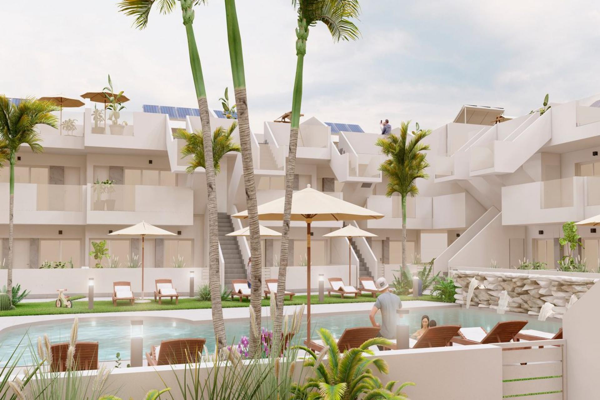 2 !bedroom Wohnung mit Dachterrasse ! EN Roldán in Medvilla Spanje