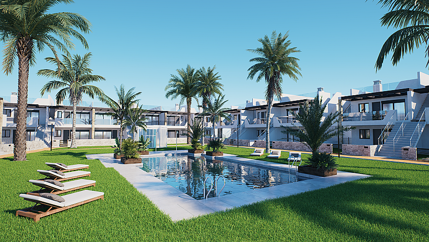 2 slaapkamer Appartement met dakterras in Pilar de la Horadada