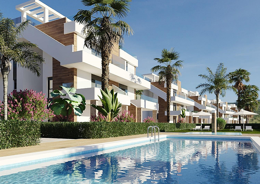 2 slaapkamer Appartement met terras in Hacienda del Álamo golf