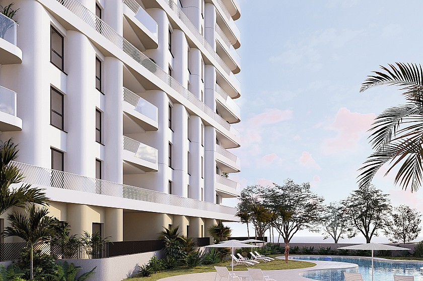 2 slaapkamer Appartement met terras in Villajoyosa