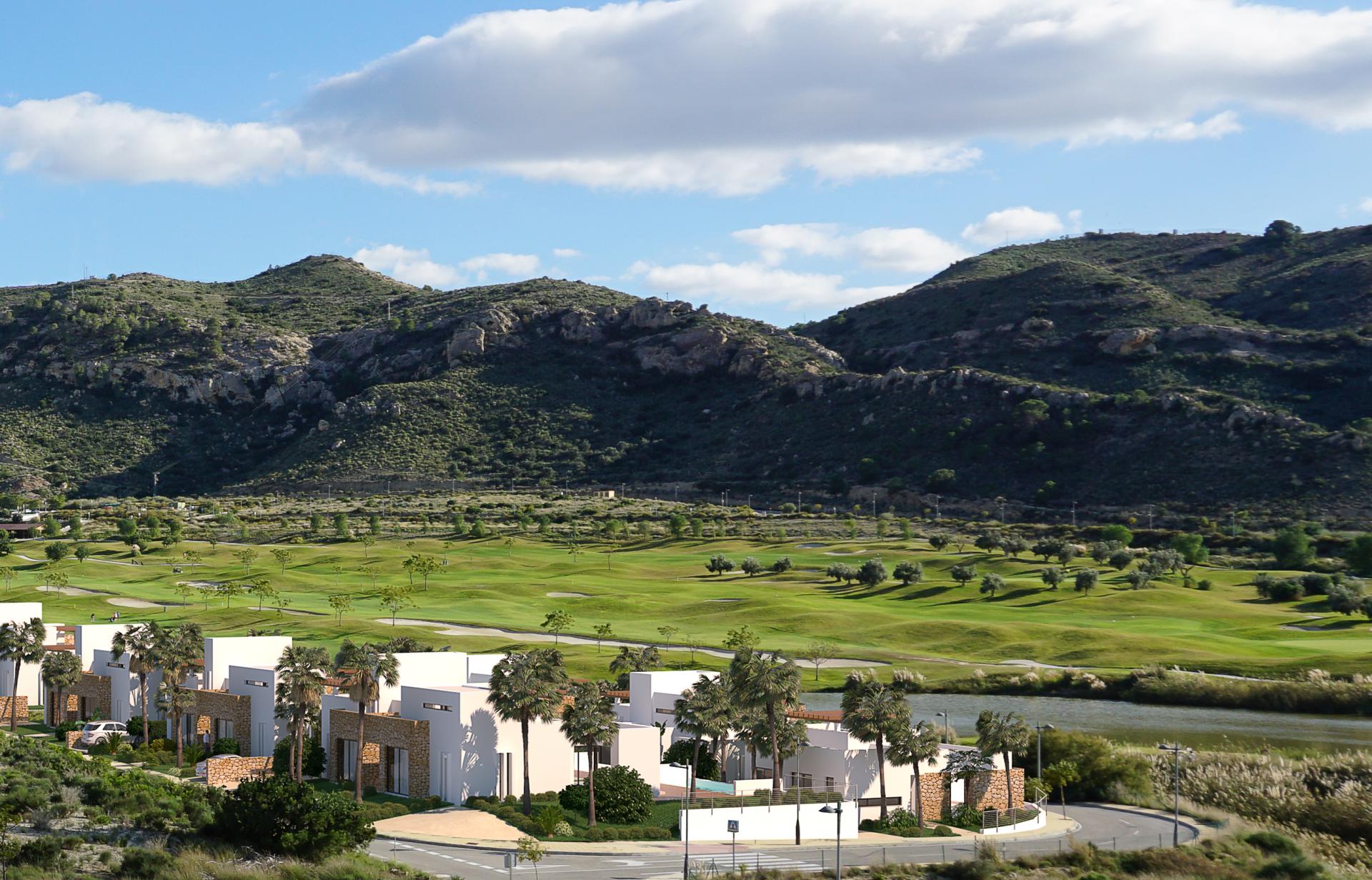 Reihenhäuser am Golfplatz Font Del Llop, Aspe - Alicante in Medvilla Spanje