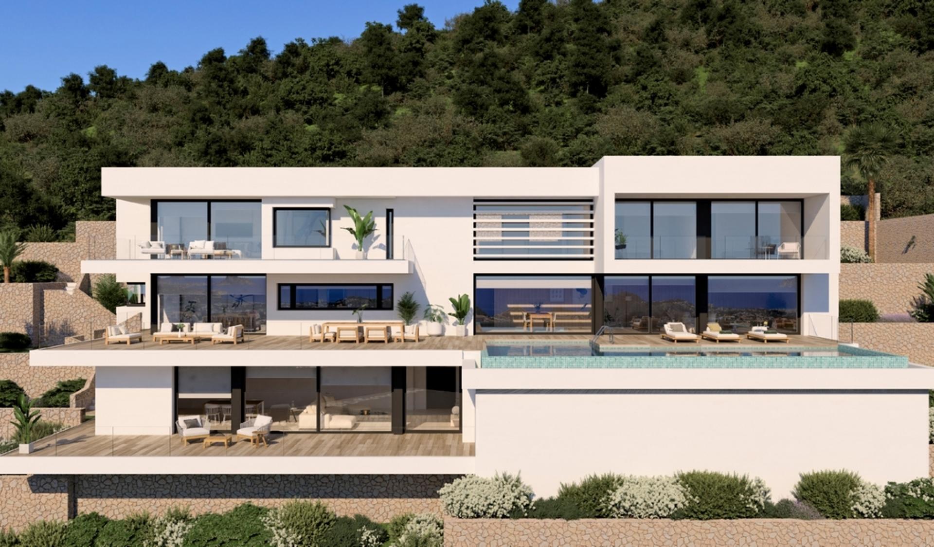 5 Schlafzimmer Villa In Benitachell - Cumbre del Sol - Neubau in Medvilla Spanje
