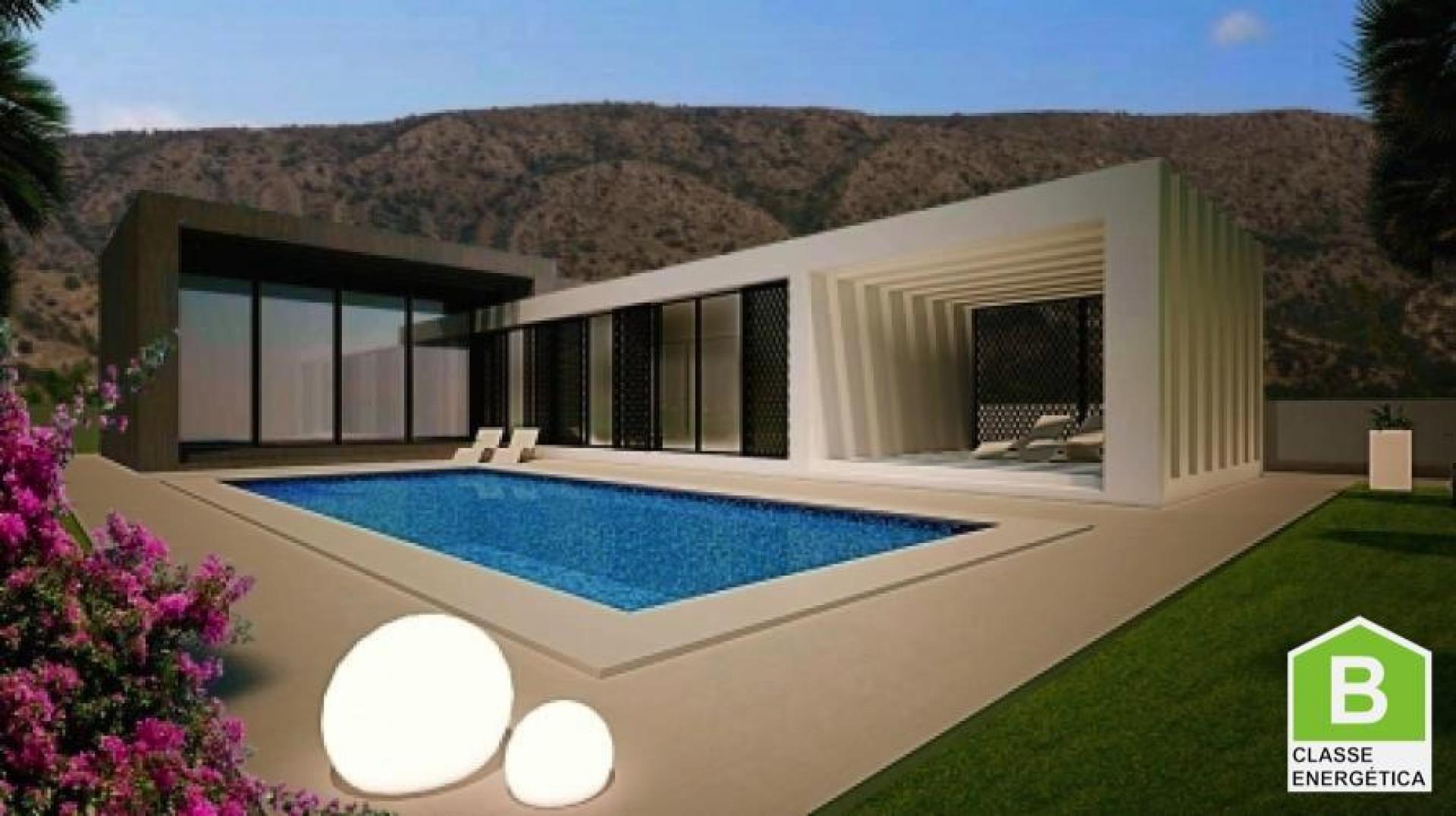 Luxuriöse Villa mit drei Schlafzimmern und zwei Bädern in Pinoso in Medvilla Spanje