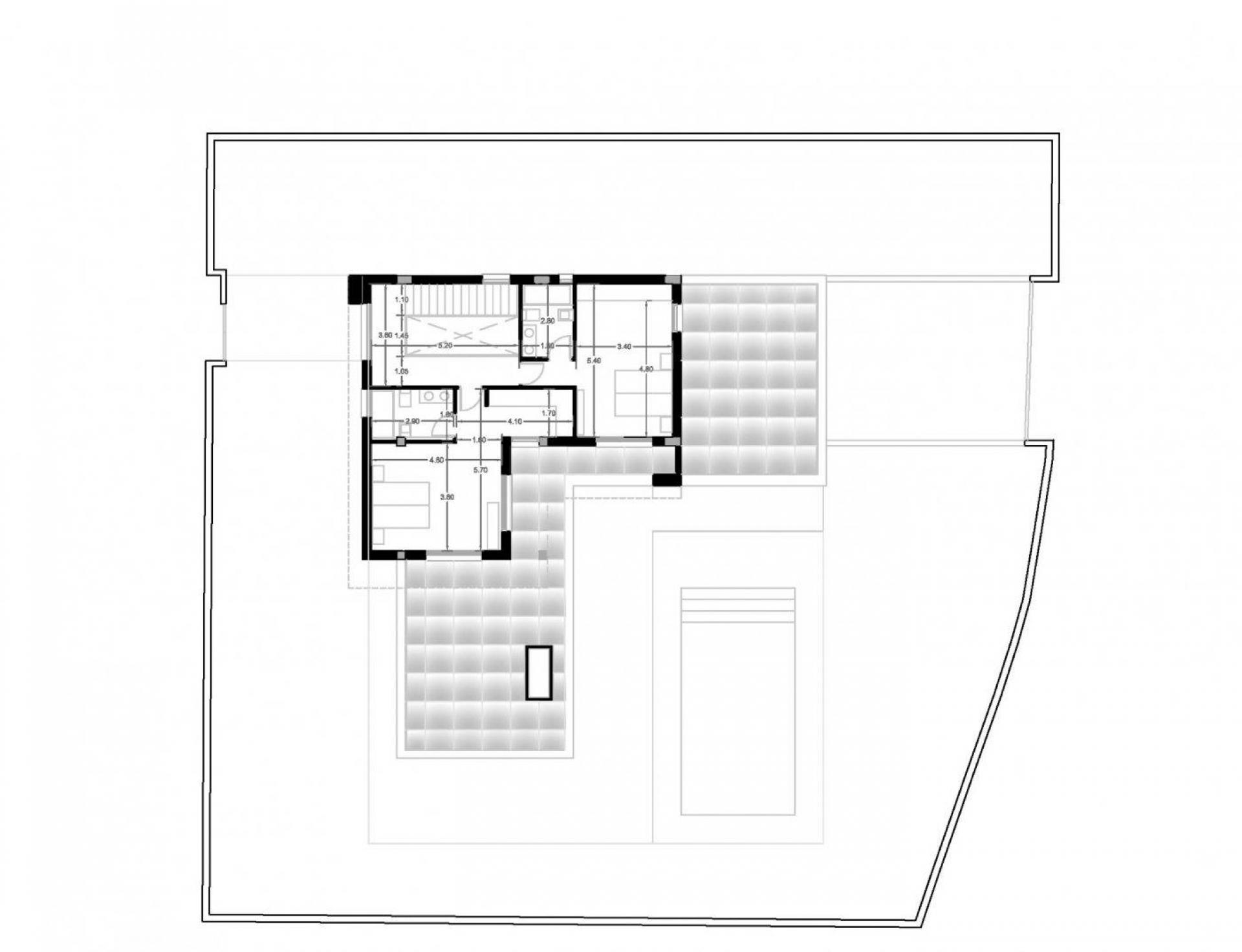 4 Schlafzimmer Villa In Calpe - Neubau in Medvilla Spanje