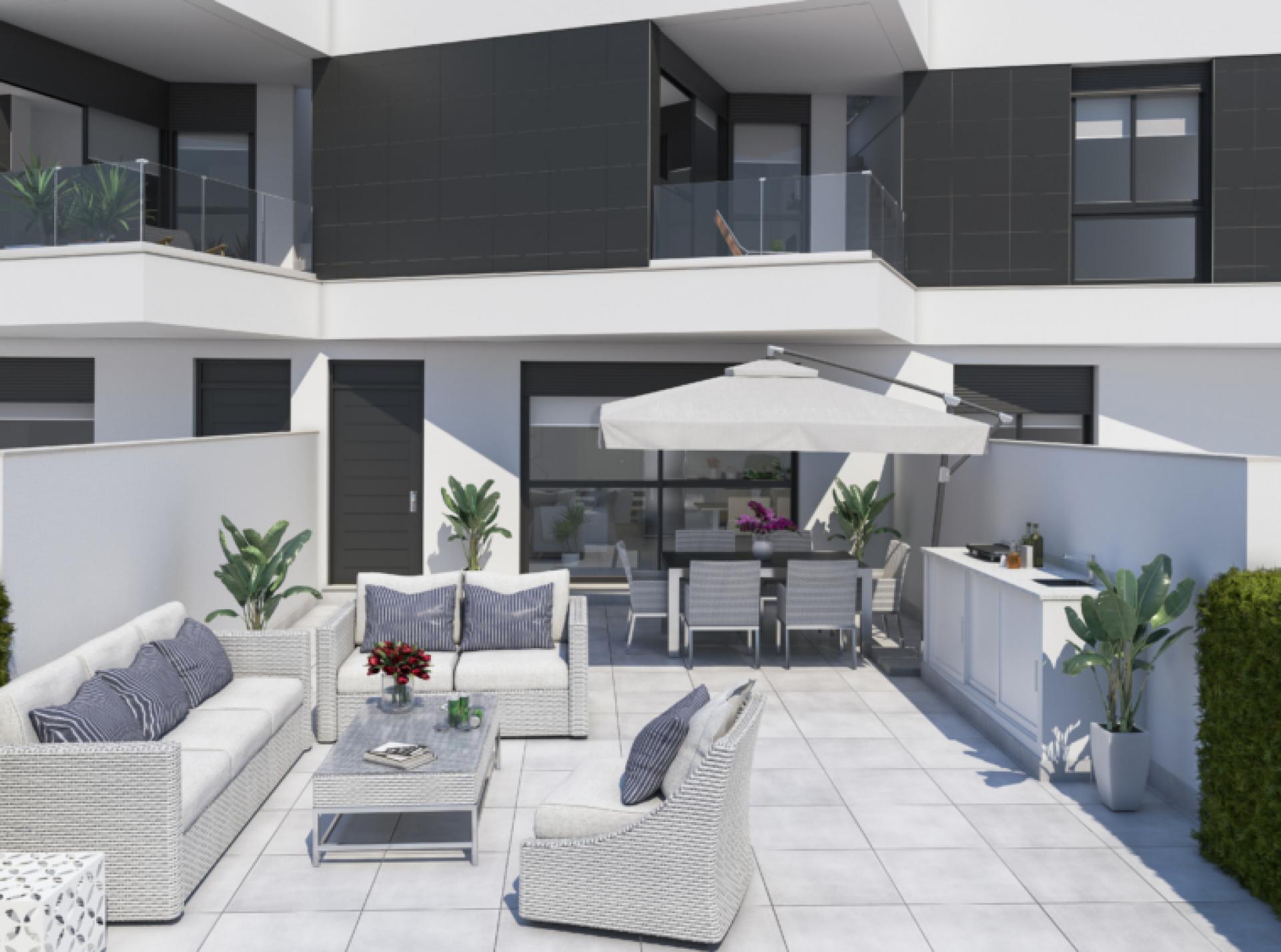 2 Schlafzimmer Apartment mit Terrasse In Pozo del Esparto - Neubau in Medvilla Spanje