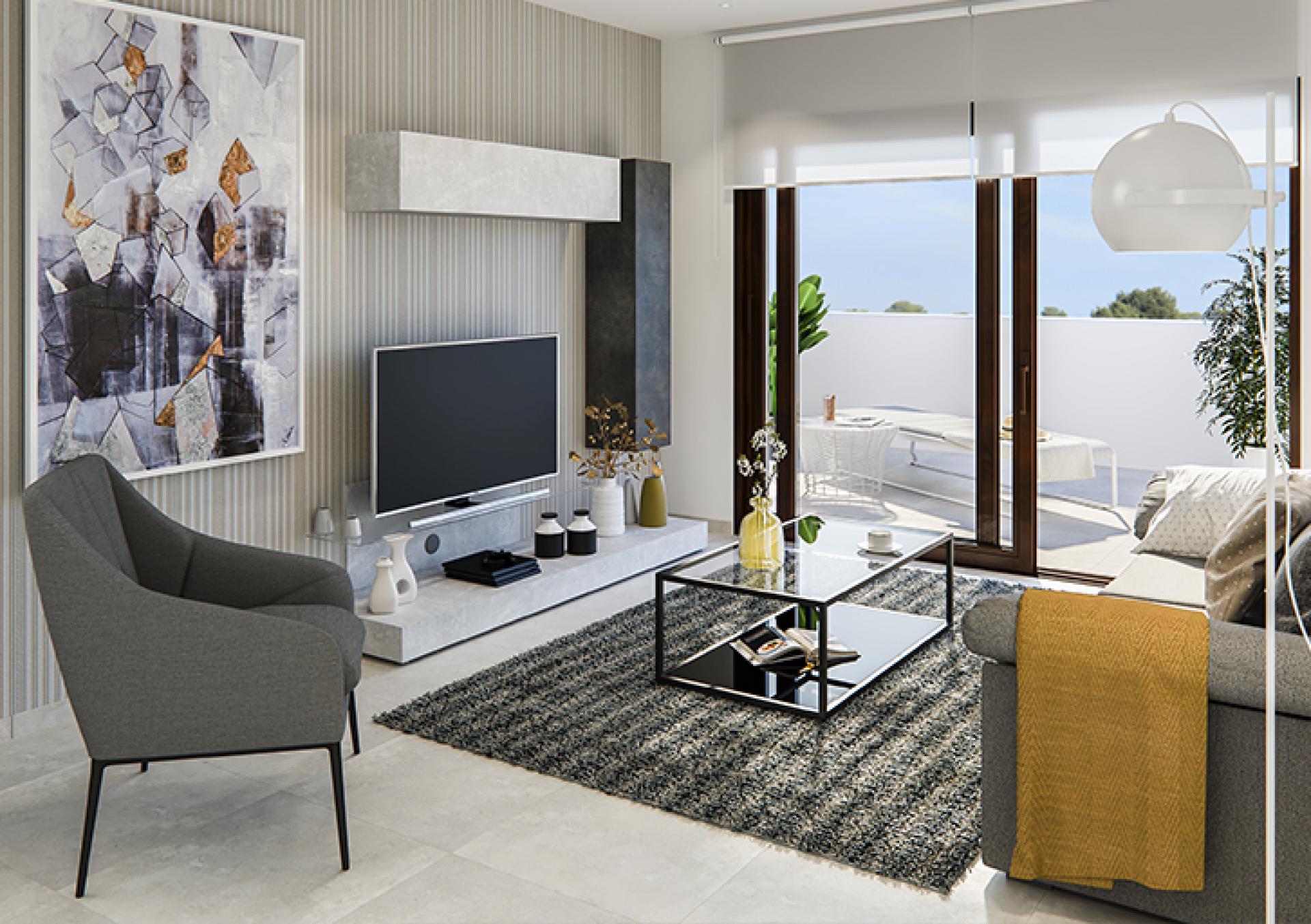 2 Schlafzimmer Wohnung mit Dachterrasse In Mar de Pulpi - Neubau in Medvilla Spanje