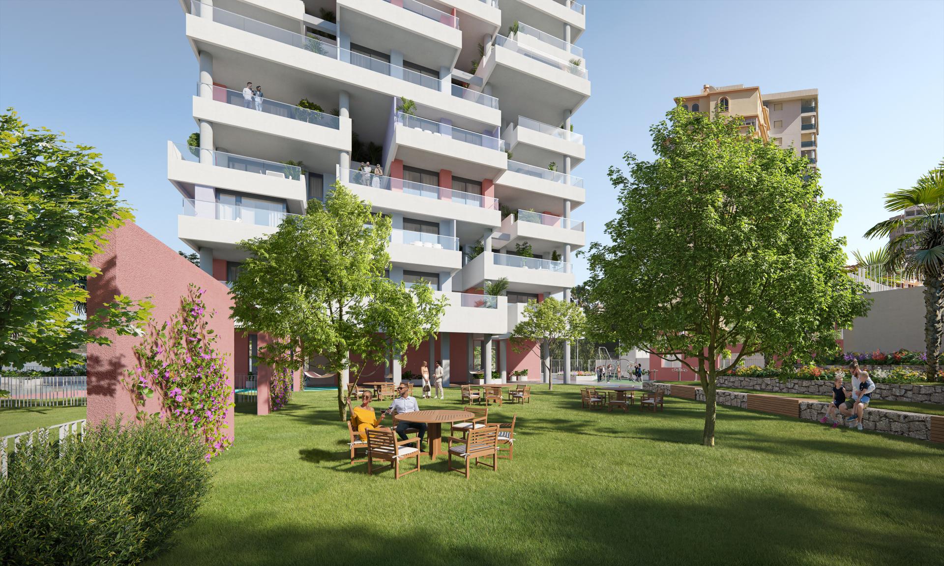 3 Schlafzimmer Apartment mit Terrasse In Calpe - Neubau in Medvilla Spanje