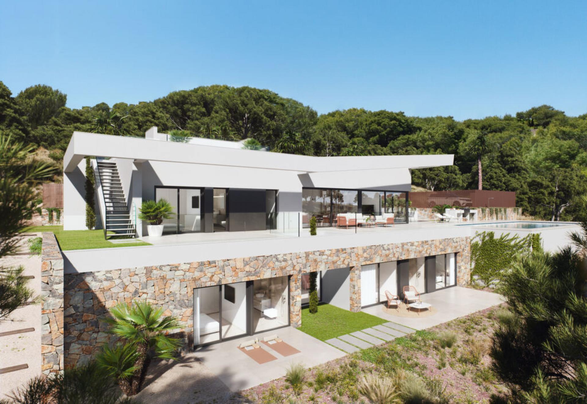 Neue, moderne Villa im Las Colinas Golf & Country Club in Medvilla Spanje
