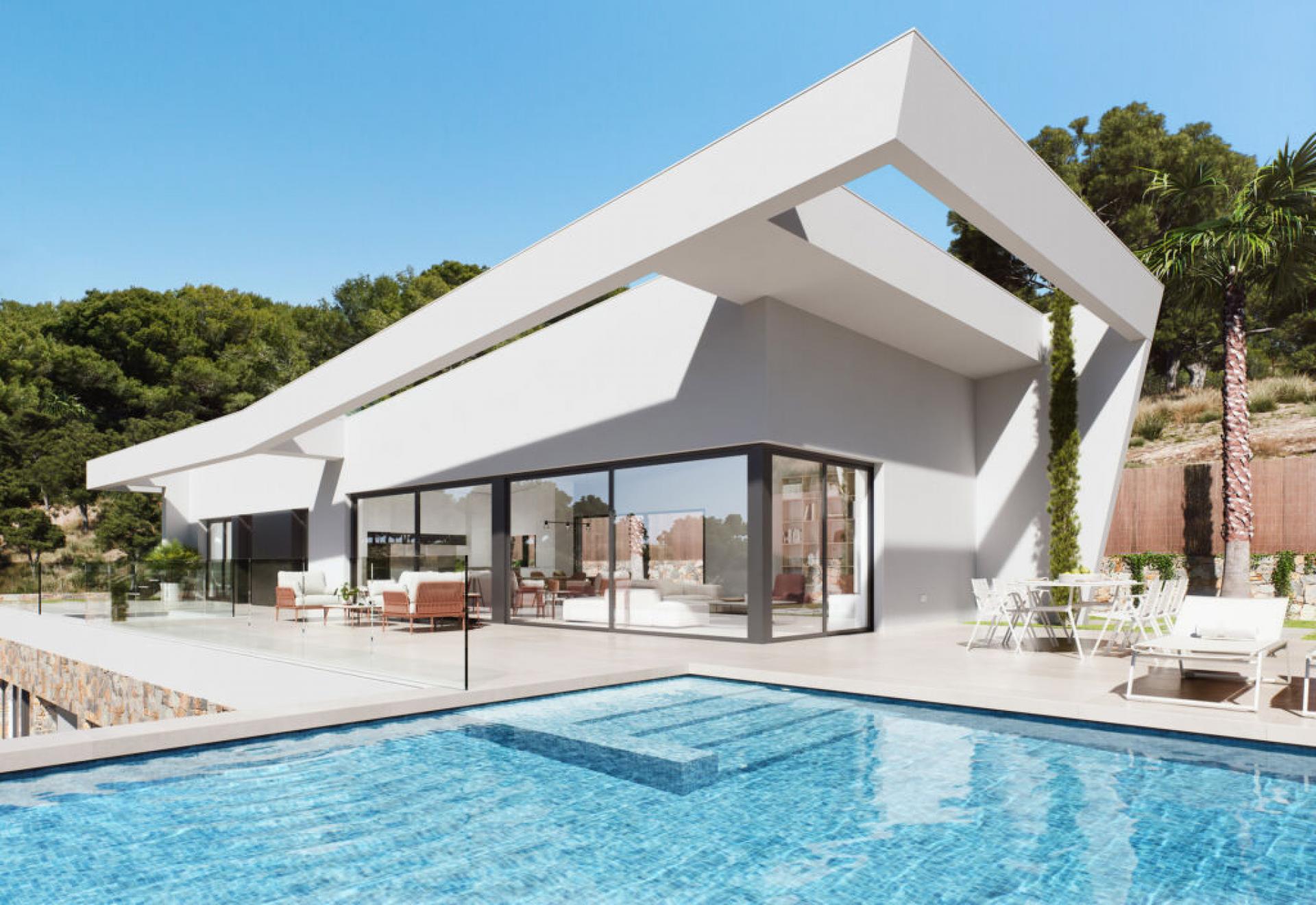 Neue, moderne Villa im Las Colinas Golf & Country Club in Medvilla Spanje
