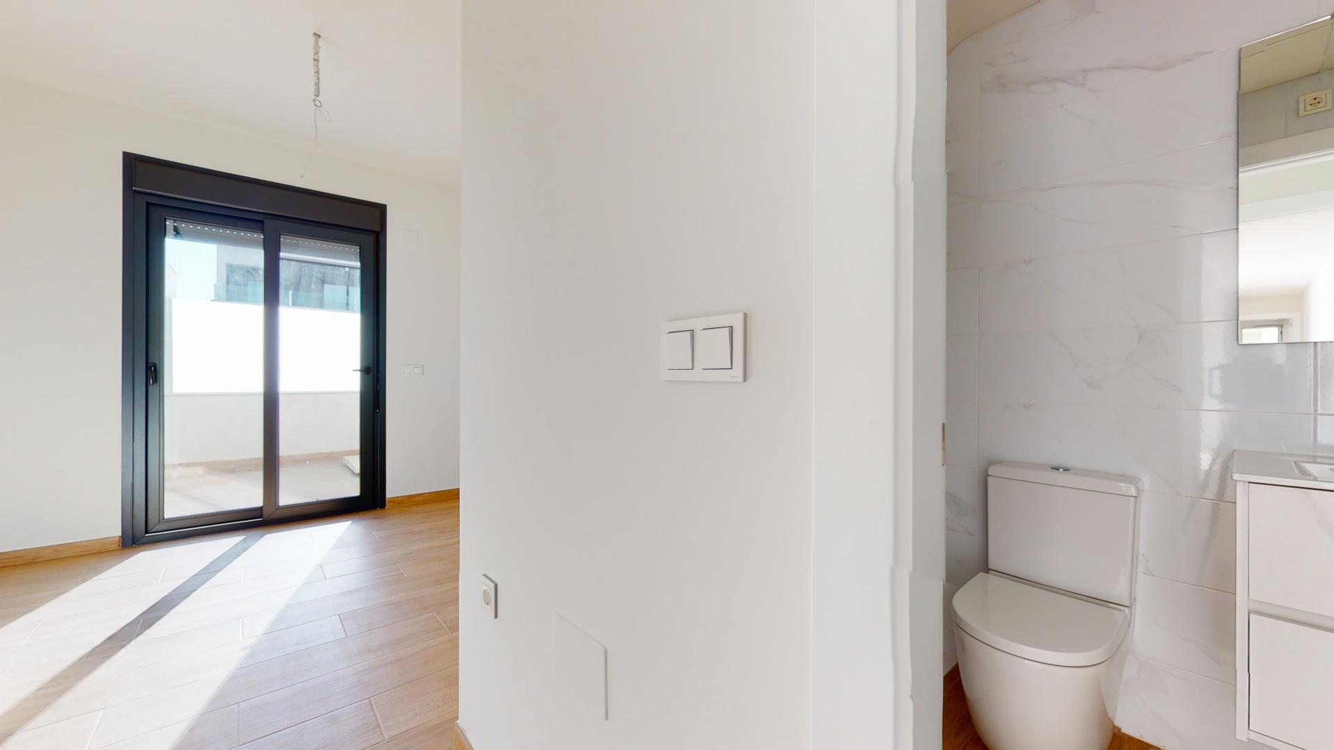 Reihenhäuser mit 2 Schlafzimmern in San Pedro Del Pinatar – Neubau in Medvilla Spanje
