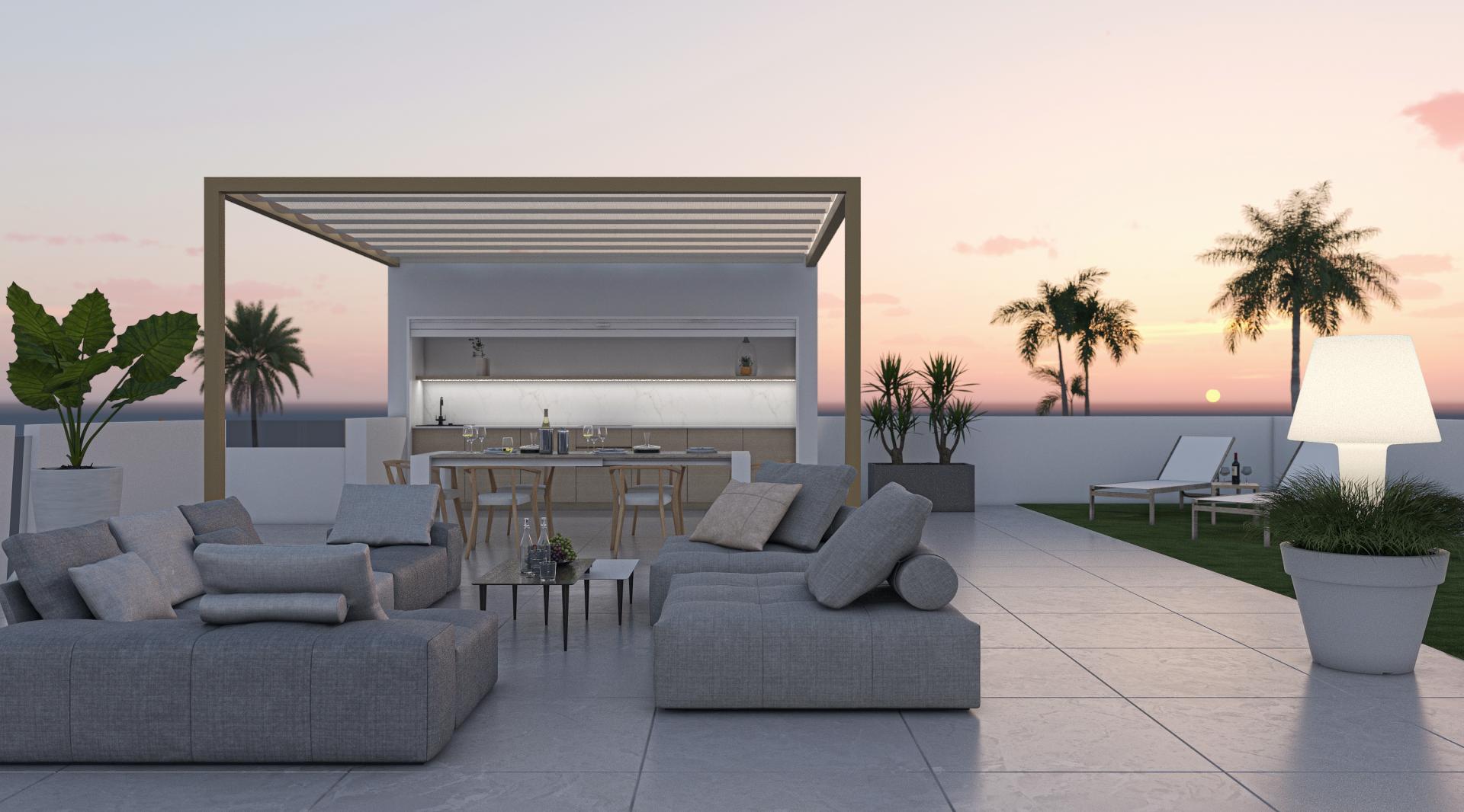 Villa mit Solarium zum Verkauf im Condado De Alhama Resort in Medvilla Spanje