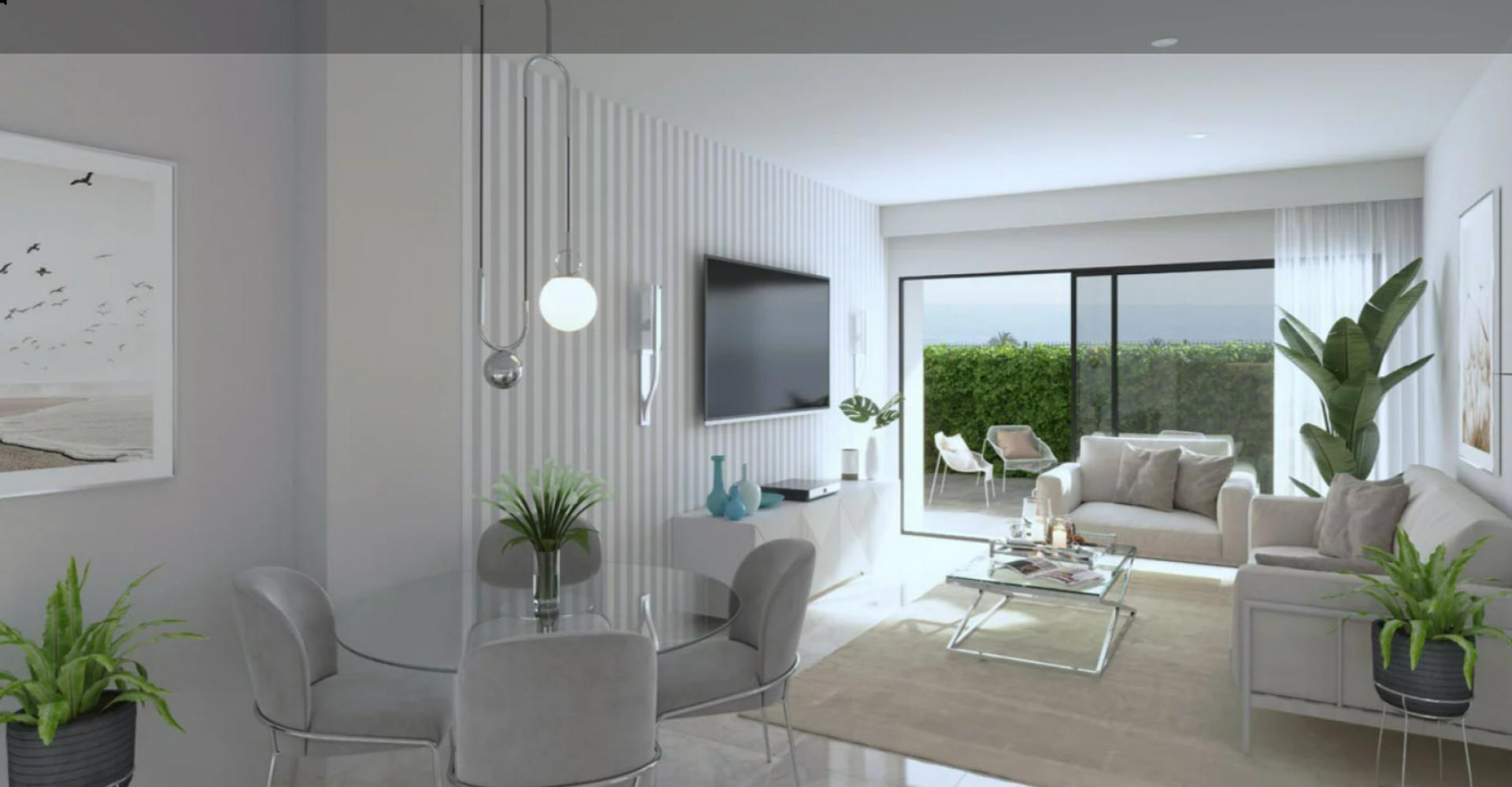 2 Schlafzimmer Wohnung mit Garten In Puerto de Mazarron - Neubau in Medvilla Spanje