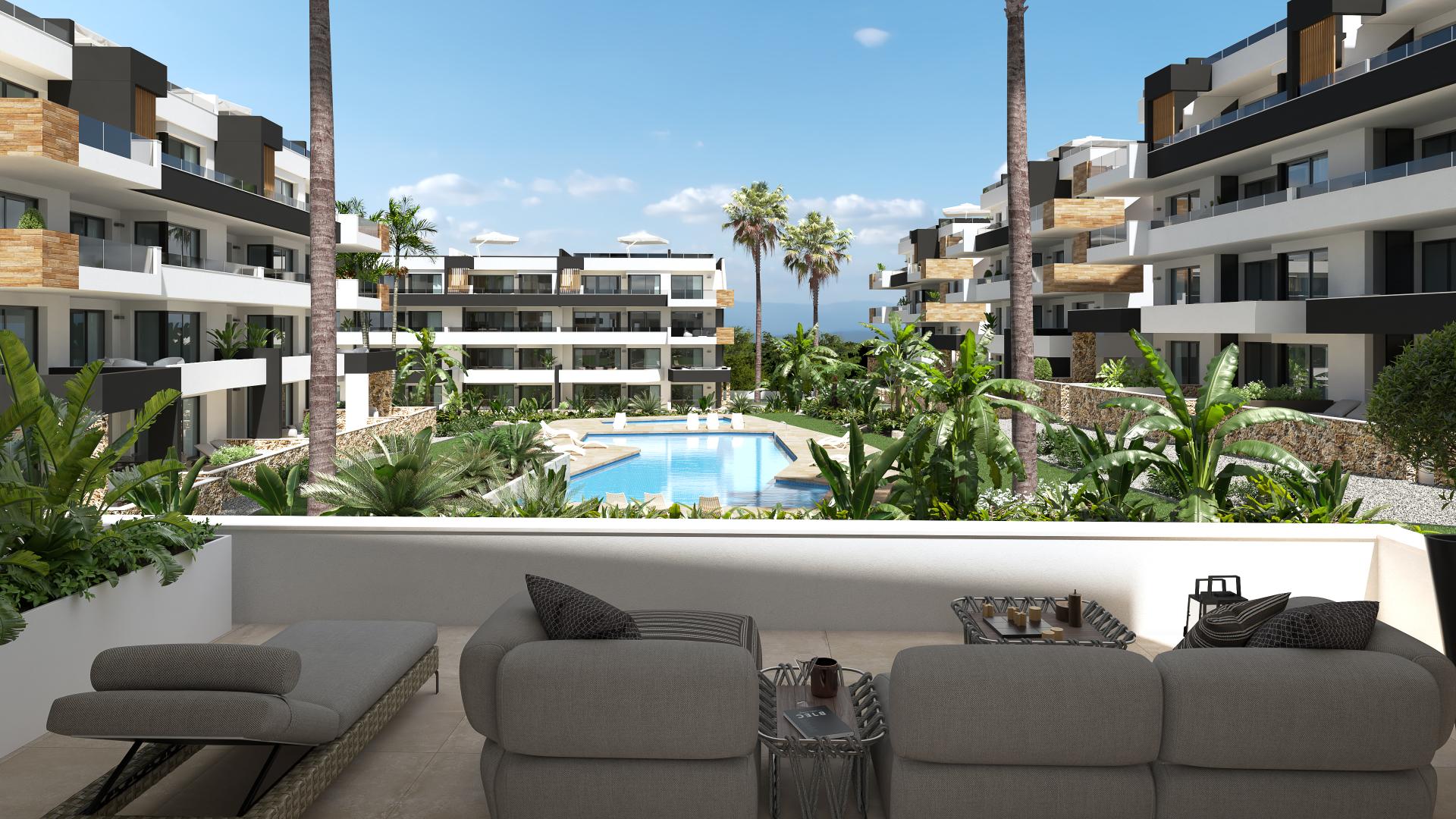 2 Schlafzimmer Apartment mit Terrasse In Los Dolses - Neubau in Medvilla Spanje