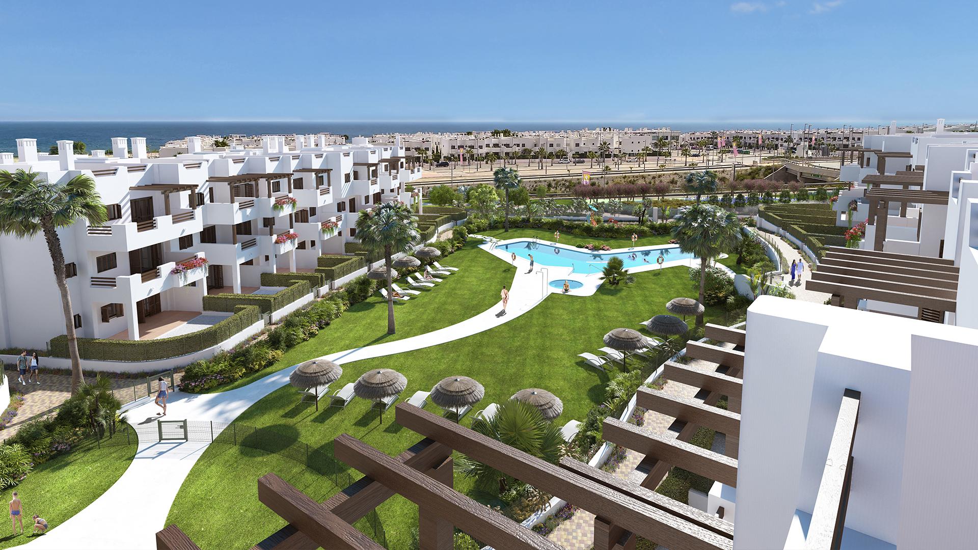 1 Schlafzimmer Wohnung mit Garten In Mar de Pulpi - Neubau in Medvilla Spanje