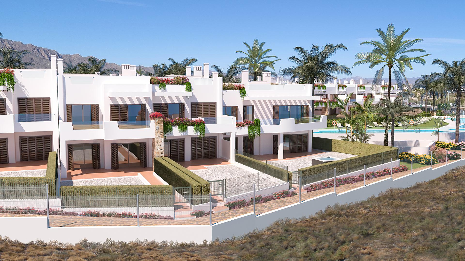 Apartment mit 2 Schlafzimmern und Dachterrasse in Mar de Pulpi, Phase 8 in Medvilla Spanje