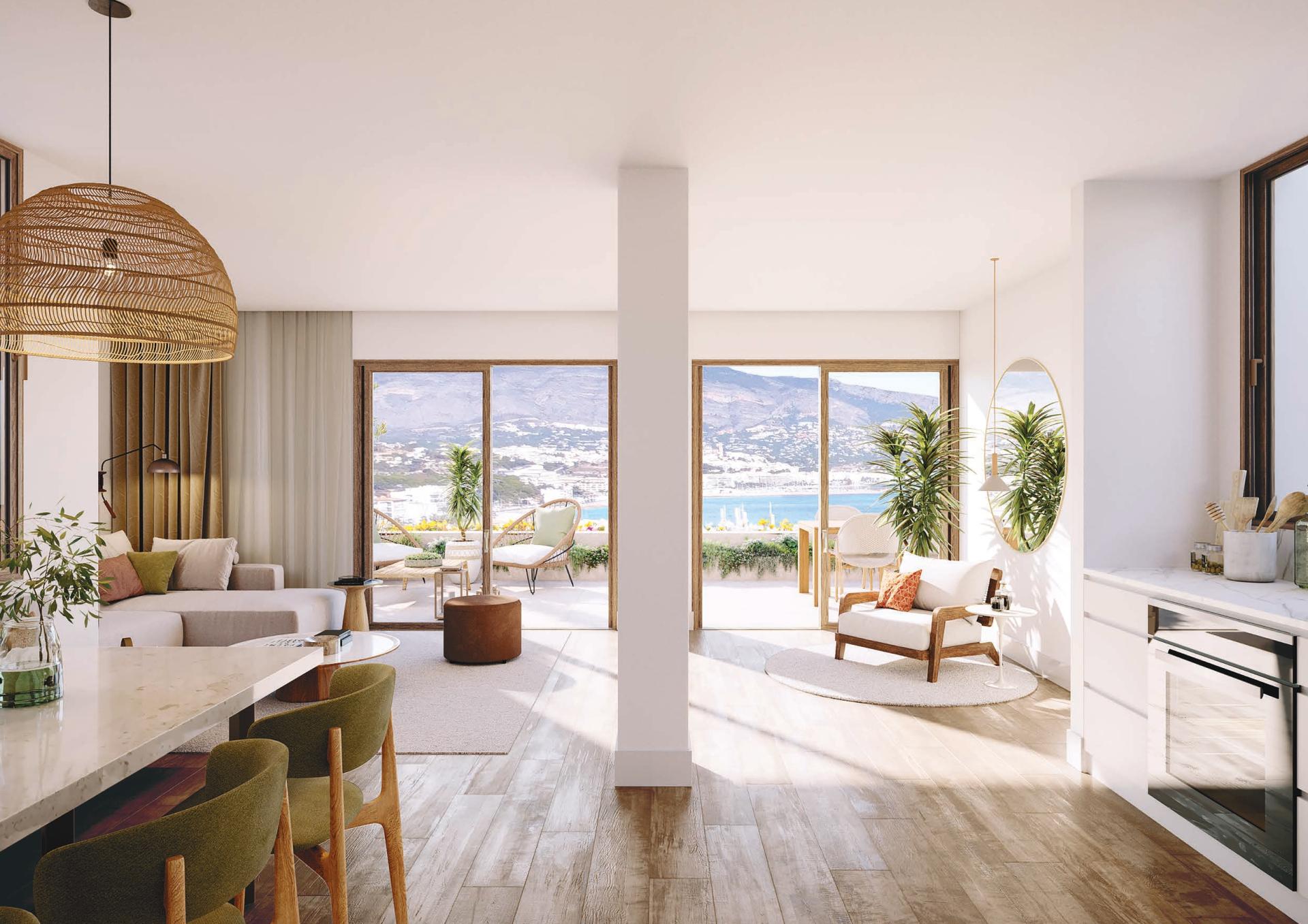2 Schlafzimmer Apartment mit Terrasse In Albir - Neubau in Medvilla Spanje
