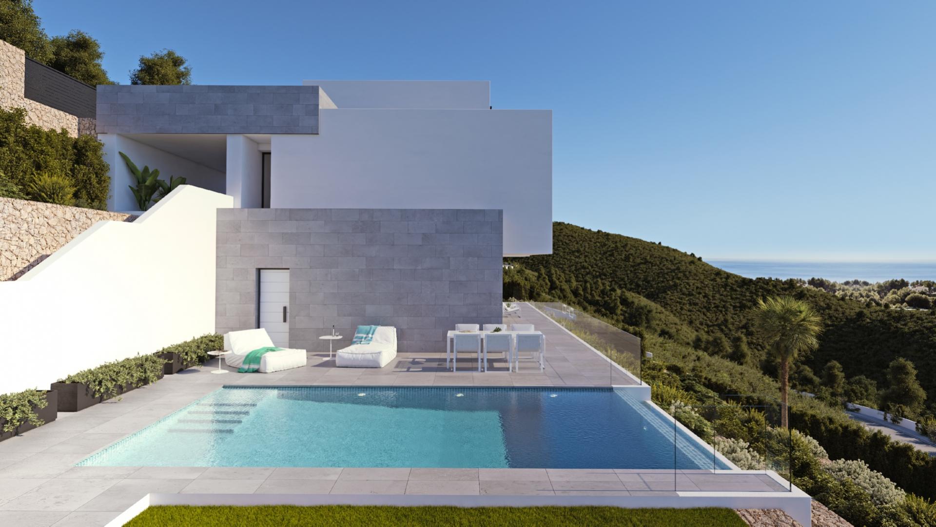 Top-Villa in exklusiver Gegend des angesagten Badeortes Altea in Medvilla Spanje