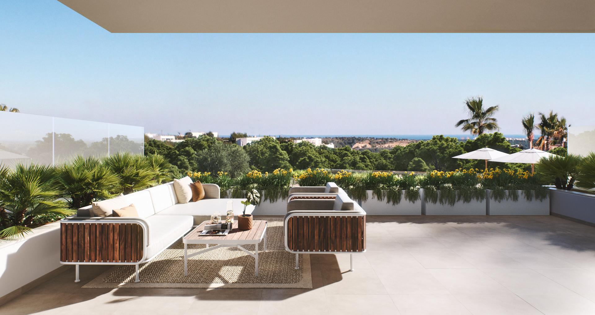 3 Schlafzimmer Wohnung mit Dachterrasse In Las Colinas Golf - Neubau in Medvilla Spanje
