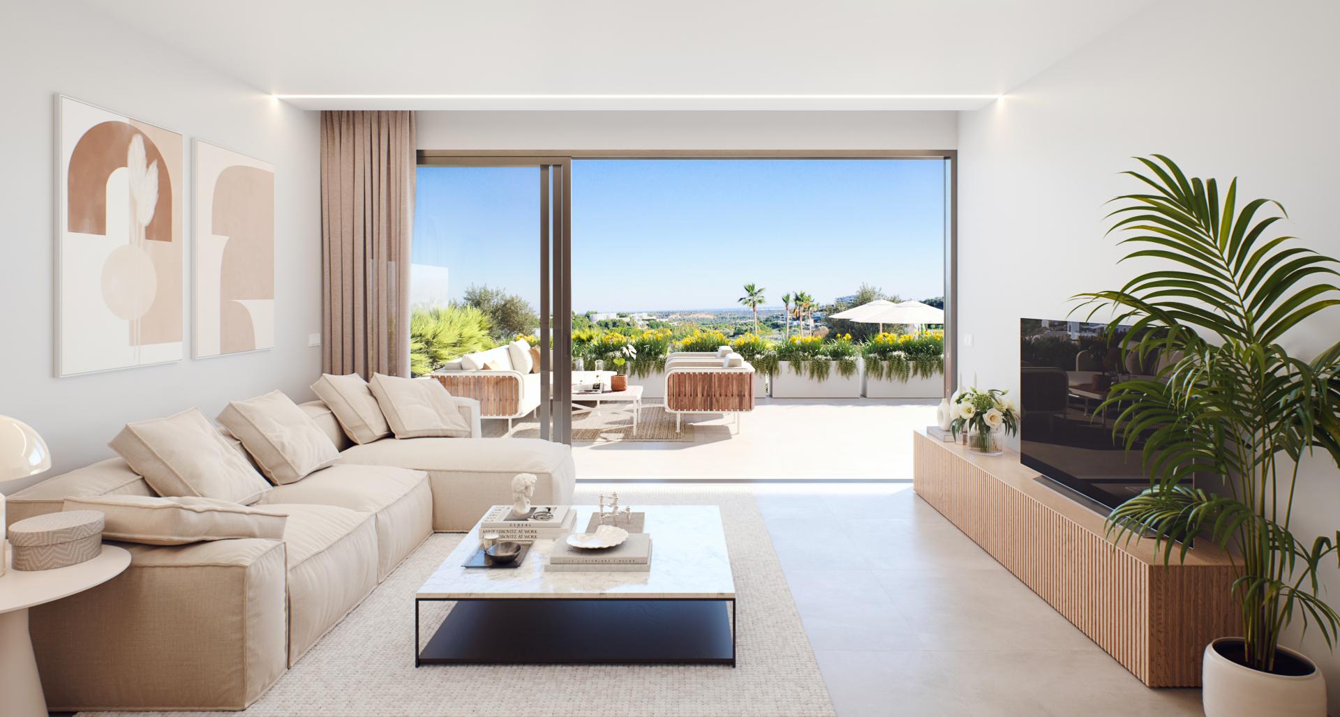 2 Schlafzimmer Apartment mit Terrasse In Las Colinas Golf - Neubau in Medvilla Spanje