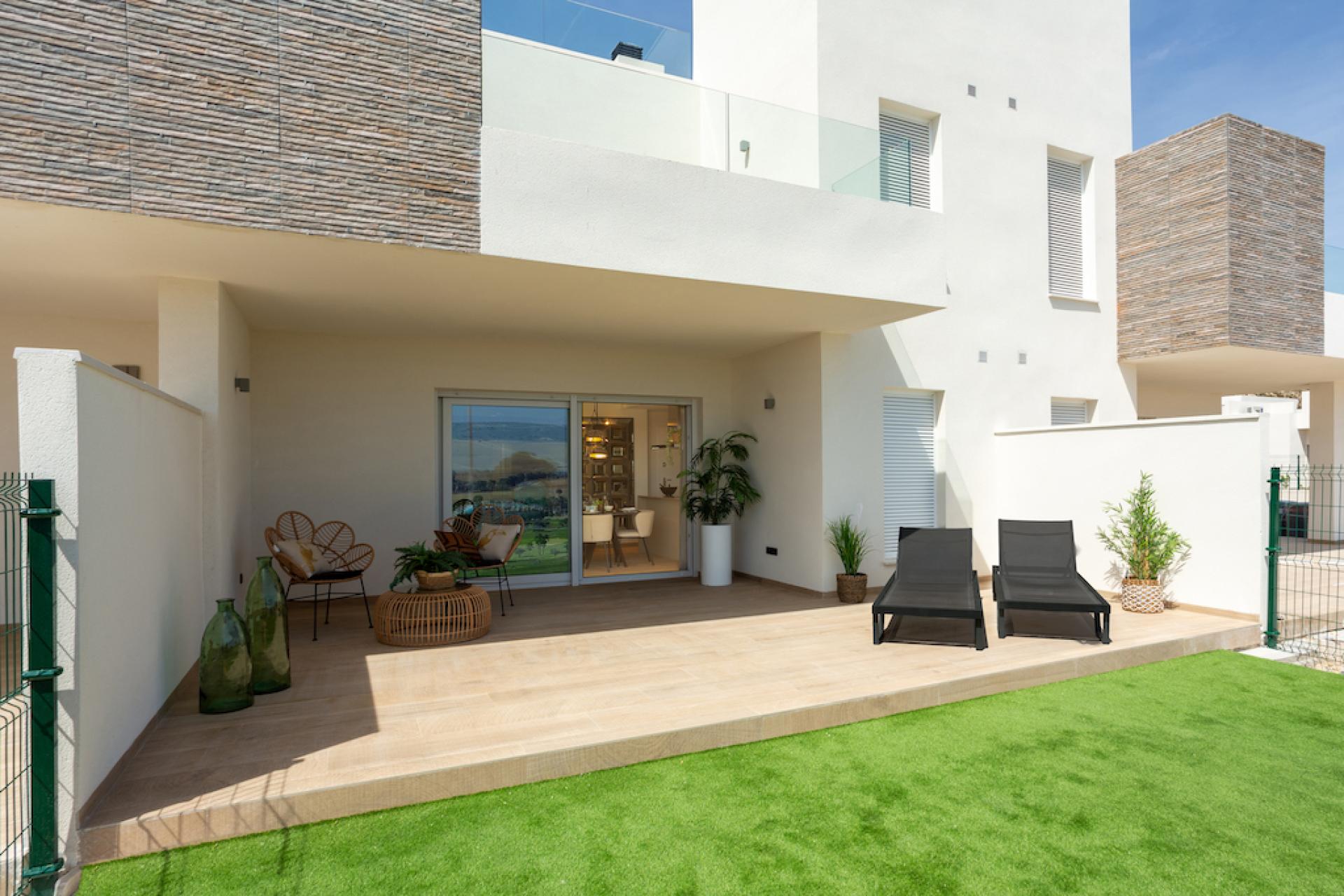 2 Schlafzimmer Wohnung mit Garten In La Finca Golf - Neubau in Medvilla Spanje