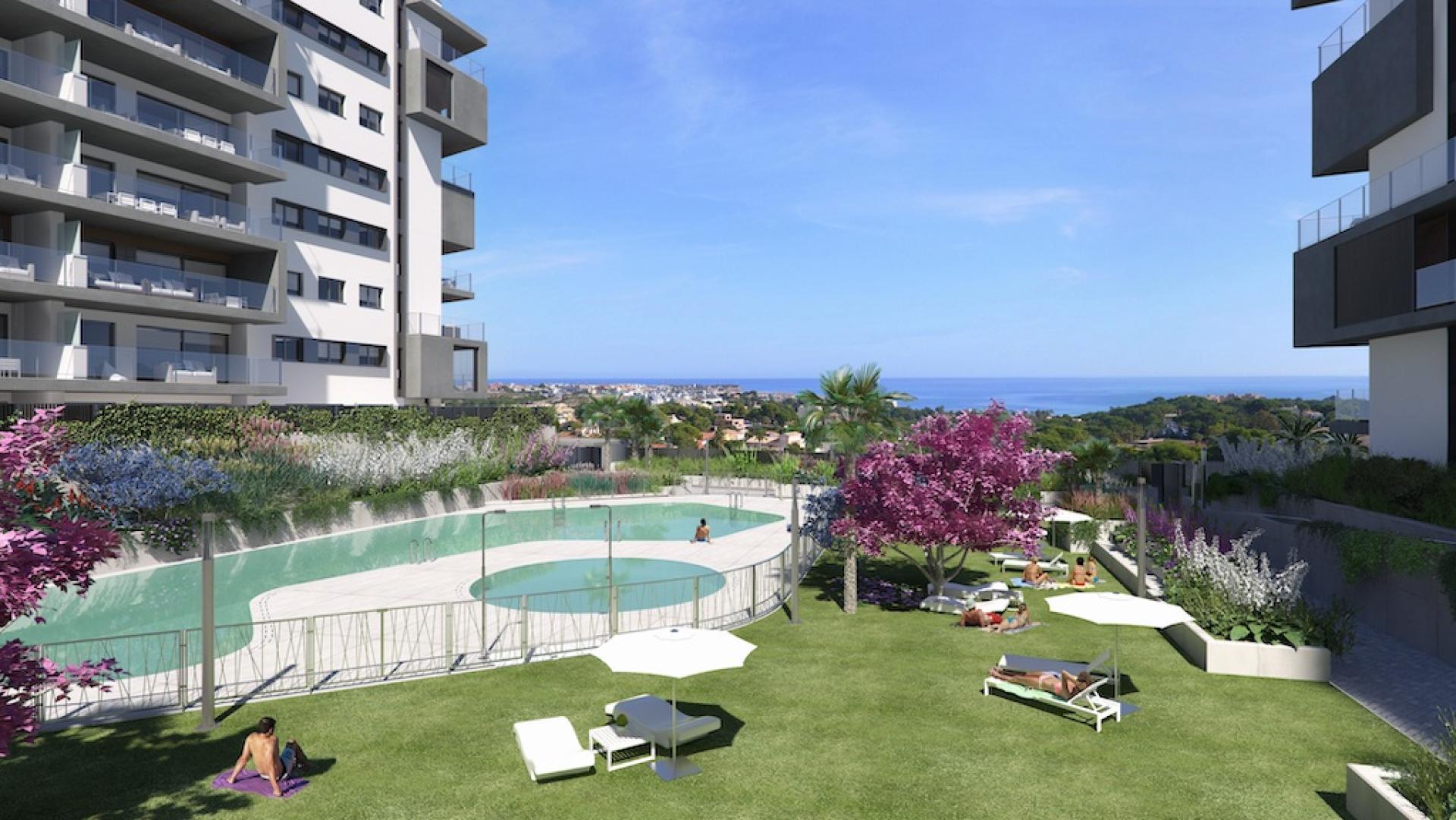 3 Schlafzimmer Apartment mit Terrasse In Campoamor - Orihuela Costa - Neubau in Medvilla Spanje