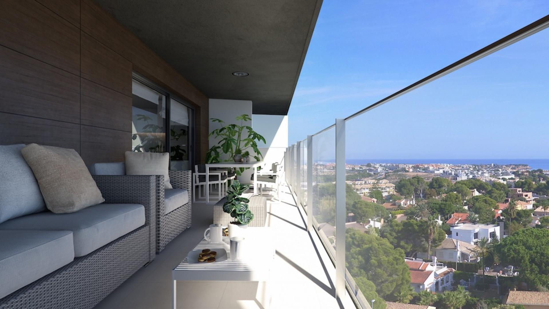 2 Schlafzimmer Wohnung mit Dachterrasse In Campoamor - Orihuela Costa - Neubau in Medvilla Spanje