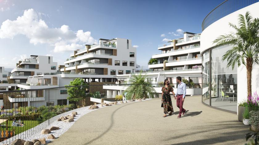 3 Schlafzimmer Apartment mit Terrasse In Finestrat in Medvilla Spanje