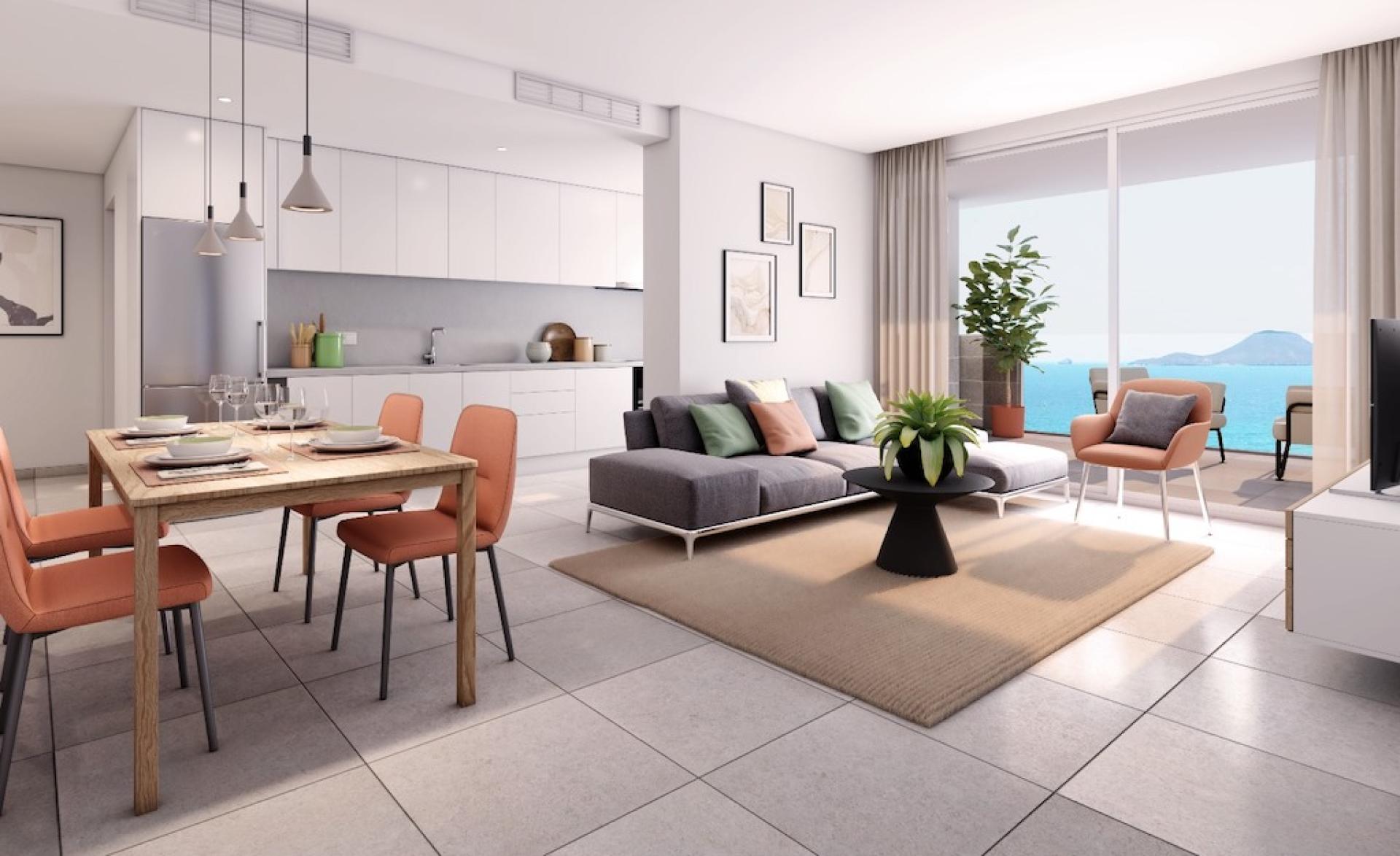 2 Schlafzimmer Apartment mit Terrasse In La Manga - Neubau in Medvilla Spanje