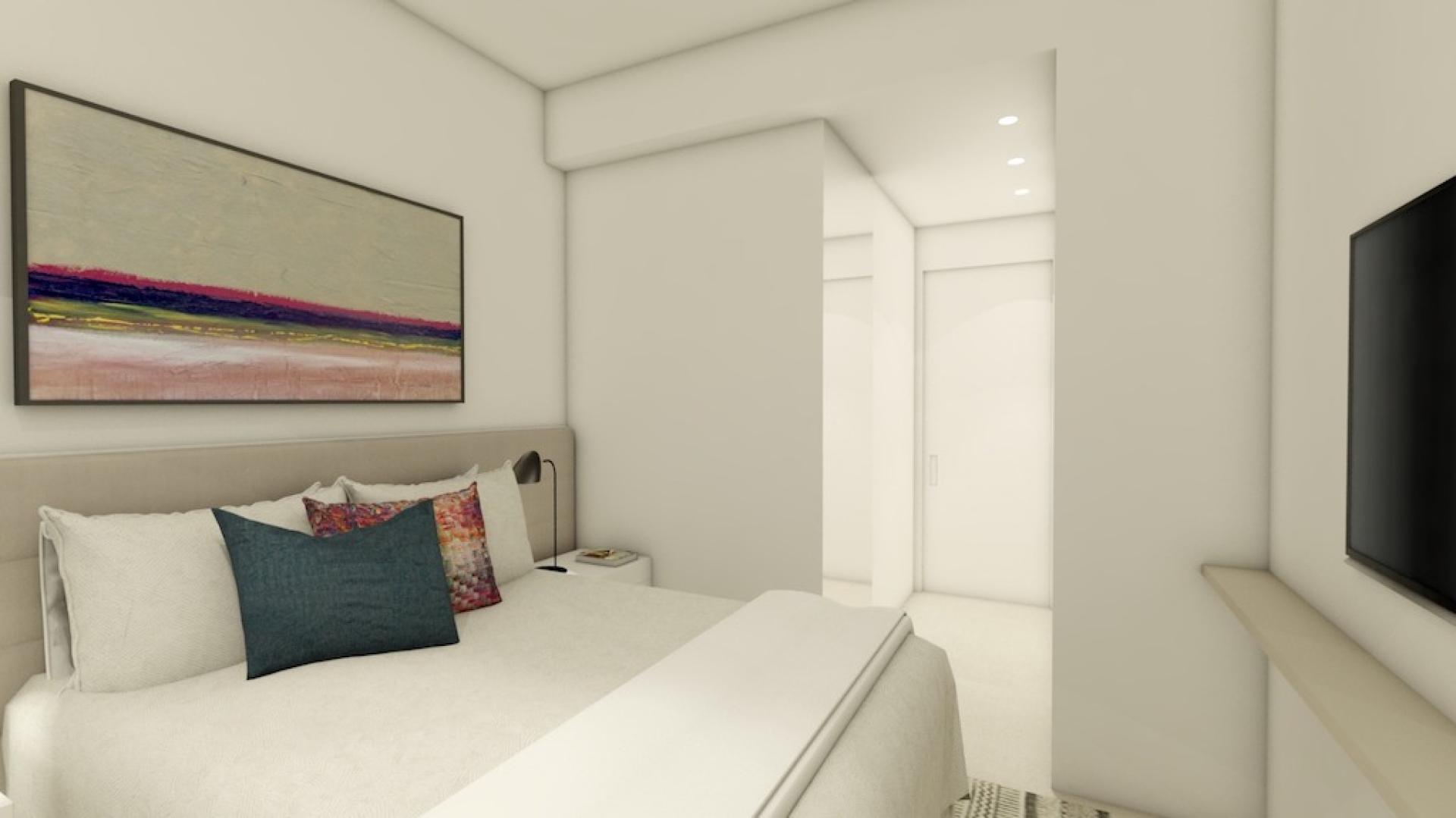 2 Schlafzimmer Wohnung mit Dachterrasse In Los Alcazares - Neubau in Medvilla Spanje