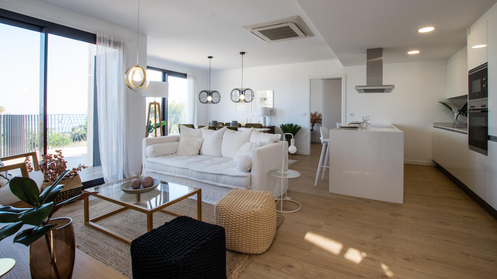 3 Schlafzimmer Wohnung mit Garten In Villajoyosa - Neubau in Medvilla Spanje
