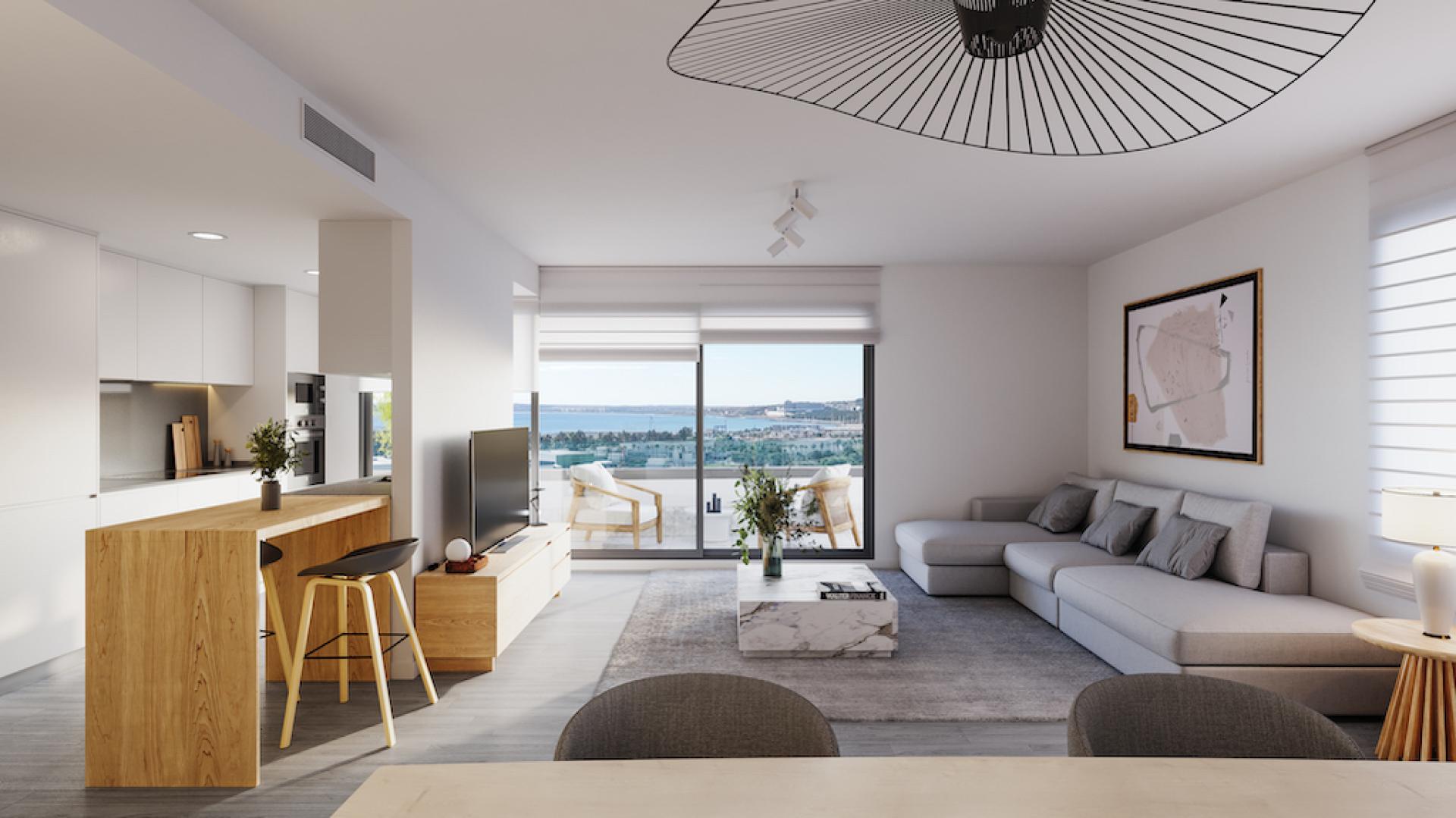 2 Schlafzimmer Apartment mit Terrasse In Alicante - Neubau in Medvilla Spanje