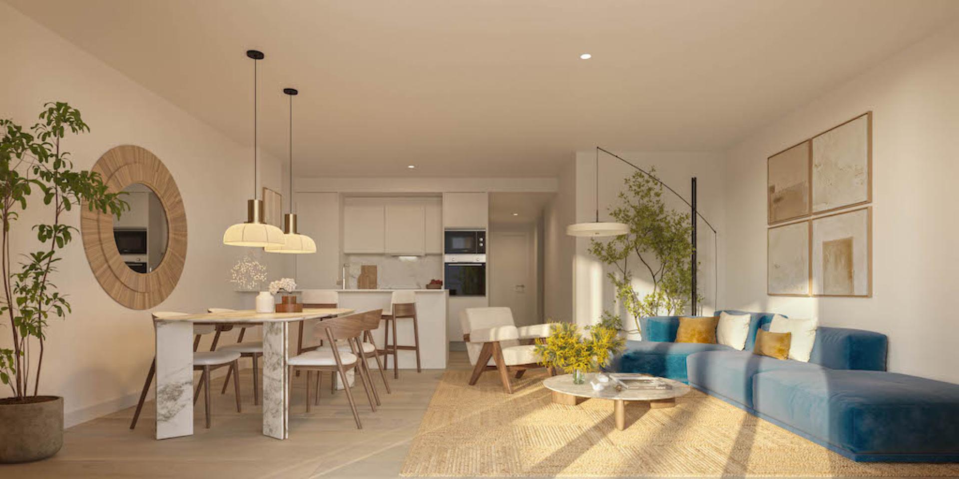 3 Schlafzimmer Wohnung mit Garten In Denia - Neubau in Medvilla Spanje